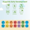 image:imagePlanToys Mood Dominos for Montessori Inspired Social Emotional Learning  Matching Recognition and Expression Activity  Eco Friendly Domino Game for Feelings and Communication