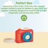 image:imagePlanToys My First Wooden Toy Camera for Toddlers Ages 18 Months Pretend  kaleidoscope lens clickable shutter wooden toy camera pretend play toys montessori sensory learning toddlers ages 18 monMy First Camera
