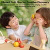 image:imagePlanToys Wooden Berry amp Citrus Basket Montessori Kids Kitchen Play Set  mixing serving knife fruit basket pretend food girls boys fine motor role play imaginative social gift preschool