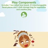 image:imagePlanToys Wooden Build A Face Play Set  Montessori Inspired Social and Emotional Learning Creative Expression and Fine Motor Development Activity  Eco Friendly Wooden Face Building ToyBuild a Face