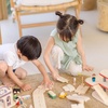 image:imagePlanToys Wooden City Transit Rail amp Road Playset Montessori Kids Building  wooden train toy cars tracks girls boys transport systems imaginative problem solving gift preschool learning cute