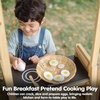 image:imagePlanToys Wooden Crack amp Cook Egg Basket Toy Montessori Kids Food Activity  cracking slicing wooden knife play kitchen accessories girls boys fine motor role play social preschool gift set fun
