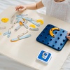 image:imagePlanToys Wooden Creative Learning Board  Montessori Inspired Peg Board for Patterns Letters amp Numbers  Eco Friendly Toy for Logic Creativity amp Fine Motor Skills