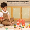 image:imagePlanToys Wooden Fire amp Rescue Roadway Playset Montessori Kids Emergency  fire truck toy toy cars tracks hoses ladder girls boys imaginative fine motor problem solving role gift preschool