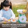 image:imagePlanToys Wooden Fresh Squeeze Juicer Set Montessori Kids Juicing Activity  cutting squeezing serving kids kitchen playset pretend food girls boys fine motor role play social gift set preschool