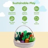 image:imagePlanToys Wooden Fresh Veggie Basket Toy Montessori Kids Market Play Set  sorting fruits and vegetables toys pretend food girls boys fine motor role social imaginative gift preschool set fun