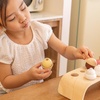 image:imagePlanToys Wooden Frozen Sweet Treat Set Montessori Kids Pretend Dessert  scooping stacking serving ice cream toy play food girls boys fine motor role play social preschool gift learning