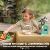 image:imagePlanToys Wooden Garden Fresh Basket Montessori Pretend Kids Kitchen Set  cutting sorting knife fruit basket pretend food girls boys fine motor role imaginative social gift preschool set