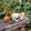 image:imagePlanToys Wooden Garden Wheelbarrow Toy Set Montessori Kids Outdoor Play  planting carrying cart outdoor toys girls boys imaginative role fine motor creative learning gift preschool new fun