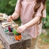 image:imagePlanToys Wooden Garden Wheelbarrow Toy Set Montessori Kids Outdoor Play  planting carrying cart outdoor toys girls boys imaginative role fine motor creative learning gift preschool new fun