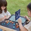 image:imagePlanToys Wooden Guess My Planet Game for Montessori Inspired Logic and Discovery  Geography Observation and Critical Thinking Activity  Eco Friendly Wooden Planet Matching Game