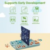 image:imagePlanToys Wooden Guess My Planet Game for Montessori Inspired Logic and Discovery  Geography Observation and Critical Thinking Activity  Eco Friendly Wooden Planet Matching Game