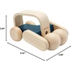 image:imagePlanToys Wooden Massage Roller Montessori Sensory Kids Calm Tactile Toy  beads rolling pieces sensory toys girls boys tactile body awareness relaxation mindful gift preschool learning cute