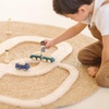 image:imagePlanToys Wooden My First Rail amp Road Toy Set Montessori Building Kids Play  wooden train toy cars tracks girls boys imaginative fine motor problem solving city role gift preschool interactive
