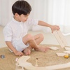 image:imagePlanToys Wooden My First Roadway Toy Set Montessori Kids Building Play  toy cars toy car track girls boys imaginative fine motor problem solving city role gift preschool learning family fun