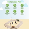image:imagePlanToys Wooden My First Roadway Toy Set Montessori Kids Building Play  toy cars toy car track girls boys imaginative fine motor problem solving city role gift preschool learning family fun