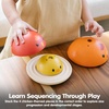 image:imagePlanToys Wooden Nesting Chicken Stacking Toy 5695  Sustainably Made from Rubberwood and NonToxic Paints and Dyes  EcoFriendly PlanWood