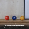 image:imagePlanToys Wooden Piggy Bank in Blue  Montessori Inspired Coin Bank for Early Saving and Practical Life Skills  Eco Friendly Wooden Money Bank for Home and Playroom Dcor