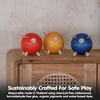 image:imagePlanToys Wooden Piggy Bank in Blue  Montessori Inspired Coin Bank for Early Saving and Practical Life Skills  Eco Friendly Wooden Money Bank for Home and Playroom Dcor