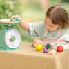 image:imagePlanToys Wooden Rainbow Veggie Basket Montessori Kids Kitchen Play Set  cutting sorting knife fruit basket pretend food girls boys cognitive fine motor role play social gift preschool set