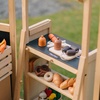 image:imagePlanToys Wooden Slice amp Serve Sausage Toy Set Montessori Kids Food Play  cutting wooden knife play kitchen accessories pretend food girls boys fine motor role social preschool gift set fun