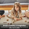 image:imagePlanToys Wooden Storytelling Dice Montessori Language Imagination Kids Play