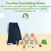 image:imagePlanToys Wooden Storytelling Dice Montessori Language Imagination Kids Play