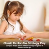 image:imagePlanToys Wooden Travel TicTacToe Strategy Game Kids Montessori Set  X O pieces tic tac toe game wooden board girls boys strategy logical thinking gift preschool family learning cute