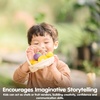 image:imagePlanToys Wooden Tropical Fruit Basket Toy Montessori Kids Kitchen Play Set  cutting sorting knife pretend food girls boys fine motor role play imaginative social gift preschool learning fun
