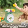 image:imagePlanToys Wooden Tropical Fruit Basket Toy Montessori Kids Kitchen Play Set  cutting sorting knife pretend food girls boys fine motor role play imaginative social gift preschool learning fun