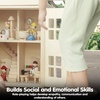image:imagePlanToys Wooden Victorian Bathroom Set Montessori Dollhouse Furniture Kids  daily routine play doll house accessories social skills learning girls imaginative storytelling motor gift for kids