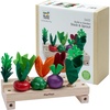 image:imagePlanToys Wooden BuildAGarden Stack amp Sprout Montessori Toy for Kids  stacking sprouting fruits and vegetables toys pretend food girls boys spatial fine motor problem solving gift preschool