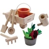 image:imagePlanToys Wooden Garden Wheelbarrow Toy Set Montessori Kids Outdoor Play  planting carrying cart outdoor toys girls boys imaginative role fine motor creative learning gift preschool new fun