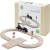 image:imagePlanToys Wooden My First Rail amp Road Train Set Montessori Kids Building  wooden train tracks toy cars girls boys imaginative fine motor problem solving gift preschool learning set family fun