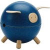 image:imagePlanToys Wooden Piggy Bank in Blue  Montessori Inspired Coin Bank for Early Saving and Practical Life Skills  Eco Friendly Wooden Money Bank for Home and Playroom Dcor
