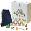 image:imagePlanToys Wooden Storytelling Dice Montessori Language Imagination Kids Play