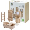image:imagePlanToys Wooden Victorian Bathroom Set Montessori Dollhouse Furniture Kids  daily routine play doll house accessories social skills learning girls imaginative storytelling motor gift for kids