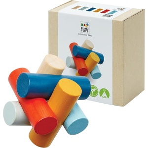 image:imagePlanToys Balancing Boat Wooden Game for Kids Ages 3  Montessori Fine Motor amp Coordination Challenge with Dice Animals amp Boat  EcoFriendly Educational ToyLog Puzzle
