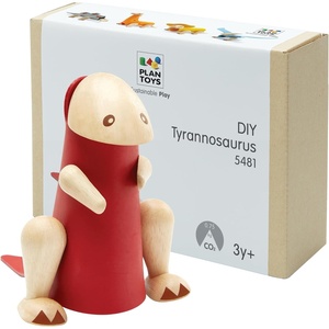 image:imagePlanToys DIY Stegosaurus Wooden Montessori Dinosaur Building Toy  Educational STEM Construction Fine Motor amp Logical Thinking Creative Play Eco Friendly Open Ended Learning ActivityDiy Tyrannosaurus
