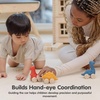 image:imagePlanToys Dino Stego Car Wooden Dinosaur Push Toy for Toddlers 12M Kids  green stegosaurus rolling wheels dinosaur toys girls boys montessori fine motor grip strength coordination gift for kidsDino Stego