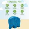 image:imagePlanToys Elephant Wooden Montessori Kids Safari Animal Figurine Play Toy  elephant wooden figurine montessori imaginative play language social interaction coordination animal figure kids giftElephant