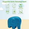 image:imagePlanToys Elephant Wooden Montessori Kids Safari Animal Figurine Play Toy  elephant wooden figurine montessori imaginative play language social interaction coordination animal figure kids giftElephant