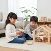 image:imagePlanToys Family Dollhouse Figurines 4Piece Wooden Poseable Kids Play Set  112 scale parents amp kids figures doll house people bendable arms girls pretend play montessori gift ages 3 for boysHispanic Mom
