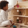 image:imagePlanToys Family Dollhouse Figurines 4Piece Wooden Poseable Kids Play Set  112 scale parents amp kids figures doll house people bendable arms girls pretend play montessori gift ages 3 for boysMom  Dad  Son  and Daughter
