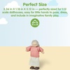 image:imagePlanToys Family Dollhouse Figurines 4Piece Wooden Poseable Kids Play Set  112 scale parents amp kids figures doll house people bendable arms girls pretend play montessori gift ages 3 for boysGrand Mother  Fair Skin Tone