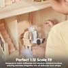 image:imagePlanToys Family Dollhouse Figurines 4Piece Wooden Poseable Kids Play Set  112 scale parents amp kids figures doll house people bendable arms girls pretend play montessori gift ages 3 for boysGrand Father  Fair Skin Tone
