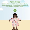 image:imagePlanToys Family Dollhouse Figurines 4Piece Wooden Poseable Kids Play Set  112 scale parents amp kids figures doll house people bendable arms girls pretend play montessori gift ages 3 for boysAfrican American Mom
