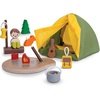 image:imagePlanToys Pretend Play Camping Set 6624  Sustainably Made from Rubberwood and NonToxic Paints and Dyes  wooden camping play set montessori imaginative role play social skill development openended adventure toys kids toyToy