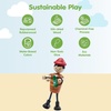 image:imagePlanToys Wooden 4 Piece Service Crew 6268  Sustainably Made from Rubberwood and NonToxic Paints and Dyes  poseable figures pretend play toys girls boys imaginative role storytelling social interaction gift preschool learningRescue Doll