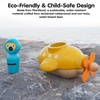 image:imagePlanToys Wooden Coast Guard Boat with Driver Waterproof Kids Bath Toy  wooden coast guard boat with driver waterproof bath water play montessori rescue imaginative play fine motor kids toddlerSubmarine